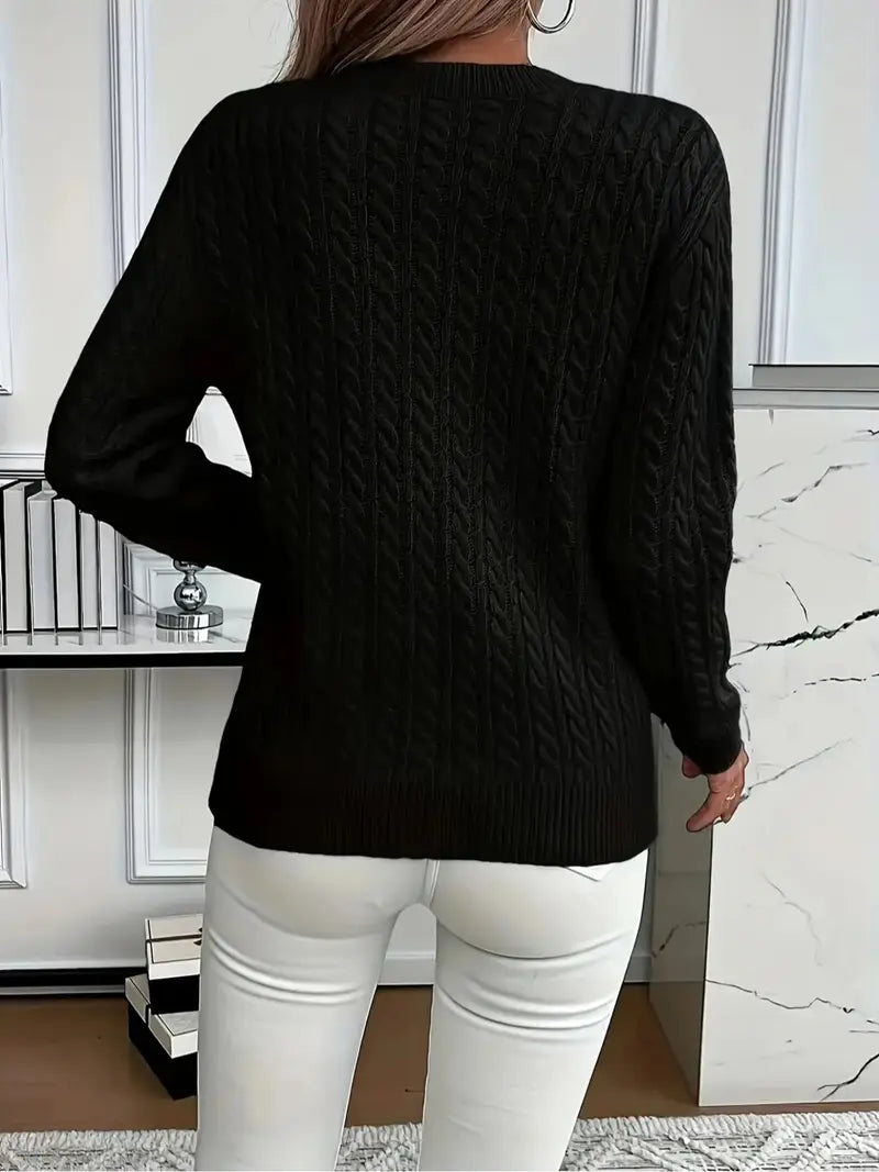 Cozy Cable Knit Sweater