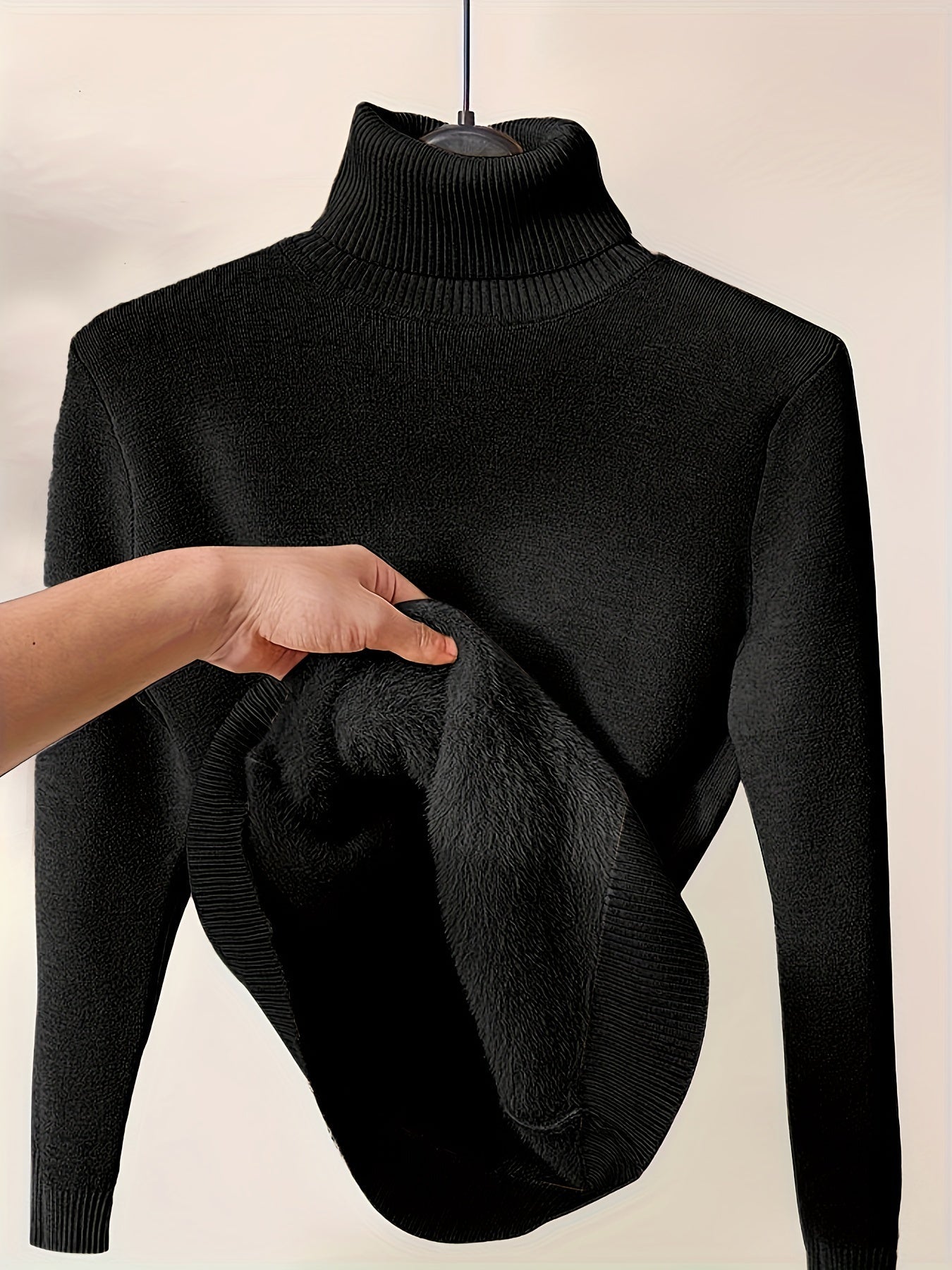 Long Sleeve Turtleneck Sweater