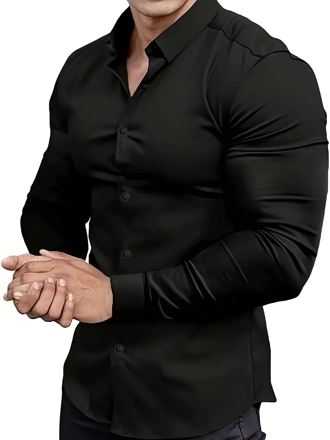 Casual stretch shirt for everyday wear