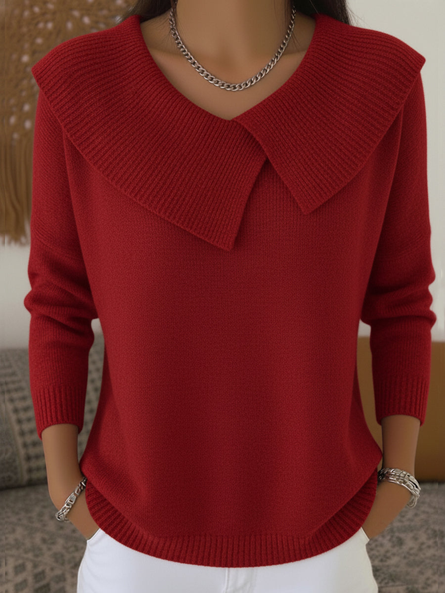 Comfortable knitted sweater