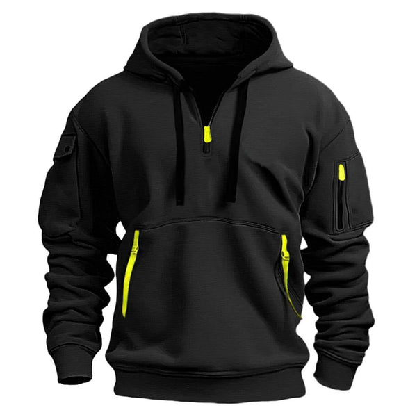 Everyday Zippered Pocket Hoodie Comfort