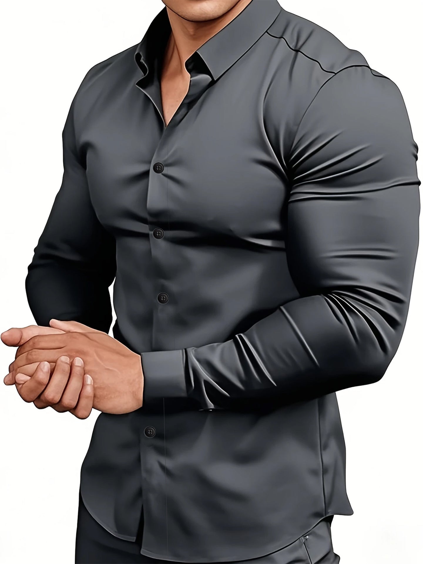 Casual stretch shirt for everyday wear